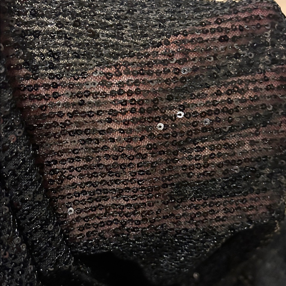 Boohoo Glittering Black Sequin Shirt - Picture 3 of 4